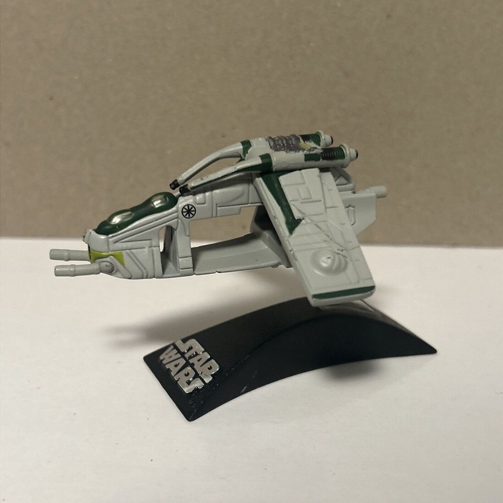 Star Wars TITANIUM COLLECTION die-cast REPUBLIC‎ GUNSHIP GRAY GREEN version